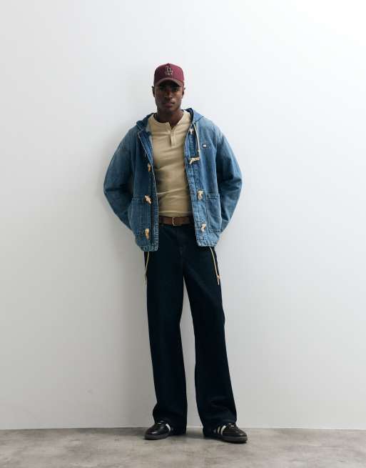 Tommy Jeans - Veste en jean style marin - Bleu moyen délavé, 5 de 5