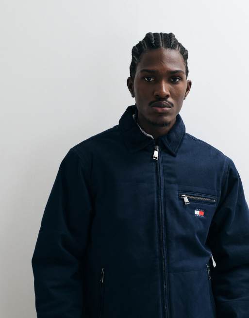 Tommy Jeans - Veste matelassée en coton - Bleu marine, 2 de 5