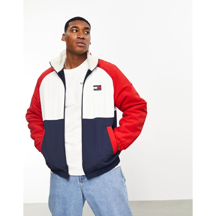Veste mouton tommy hot sale hilfiger