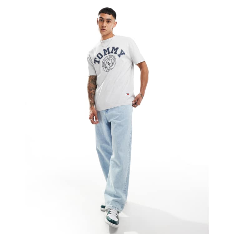 ◆LEE◆ Vintage Denim Graphic T-Shirt Light Grey Amazon.com: Lee Men's Graphic T-Shirt, Heather Gray Lazy S