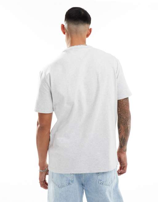 Tommy Jeans vintage arch T-shirt in gray | ASOS