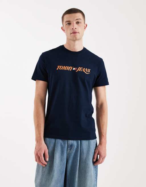 Tommy Jeans vintage T-shirt in navy