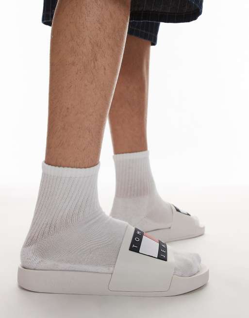 Tommy Jeans – Vita tofflor, 3 av 4