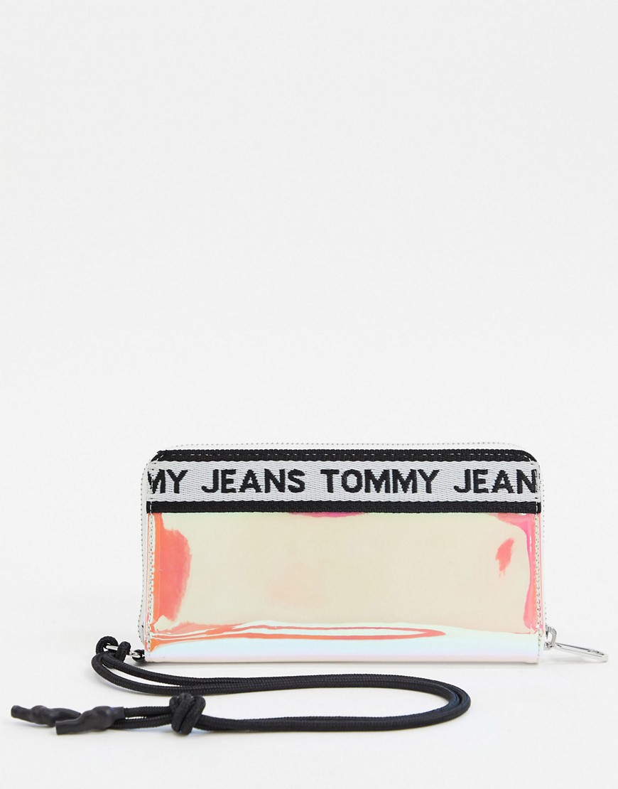 Tommy Jeans wallet in iridescent pu-Multi