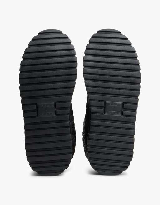 Tommy Jeans Warm lined quilted snow boots in black, 5 of 7