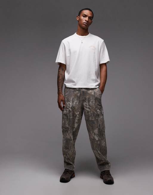 Tommy Jeans western back print boxy t-shirt in white and orange, 2 of 5