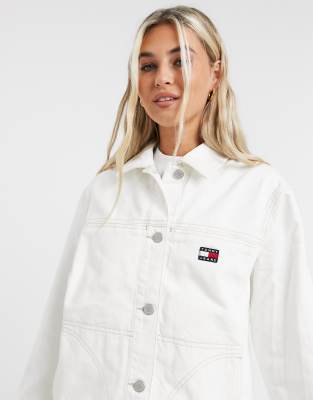 tommy jeans white jacket