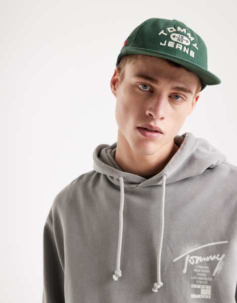 Tommy Jeans – World Gym – Grön keps med logga - view 1