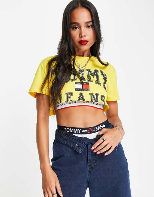 Tommy cheap jeans crop