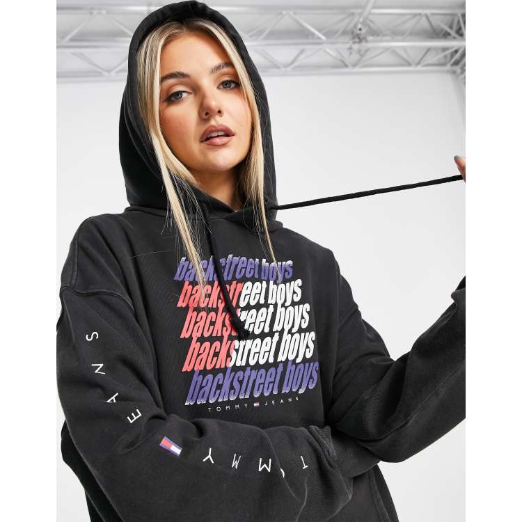 Tommy Jeans x Music Edition Backstreet Boys hoodie in black