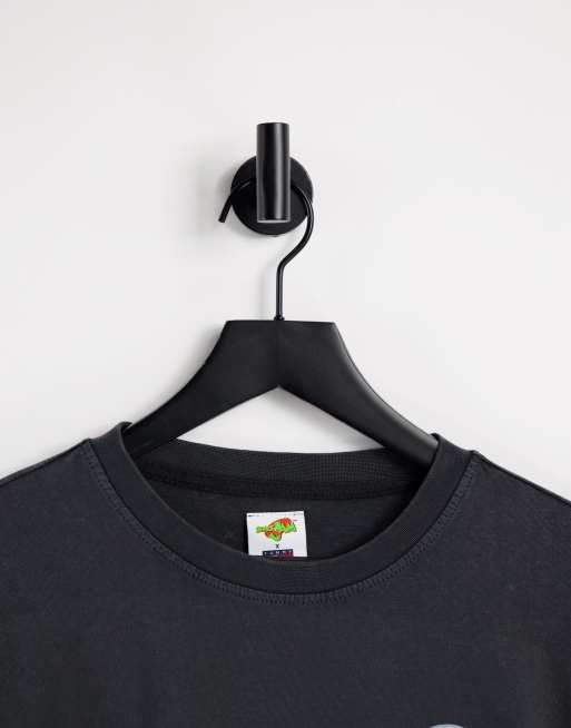 Tommy Jeans x Space Jam unisex long sleeve top in black, 3 of 4