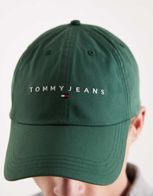 Tommy Jeans – Zielona czapka z daszkiem z logo, 2 z 3