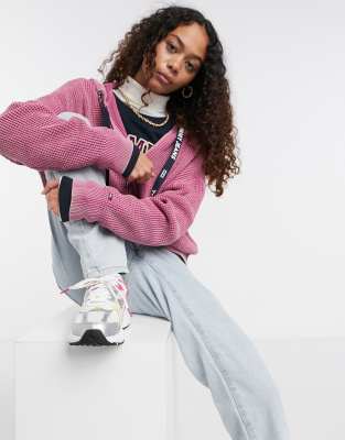 tommy jeans purple hoodie