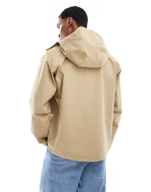 Tommy jeans zip up jacket in beige | ASOS