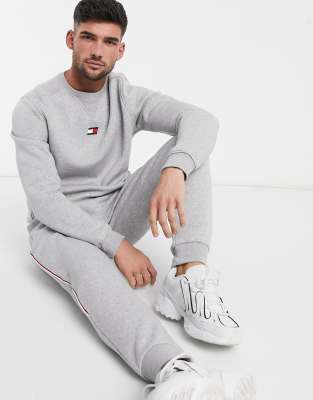 tommy hilfiger flag pipe joggers