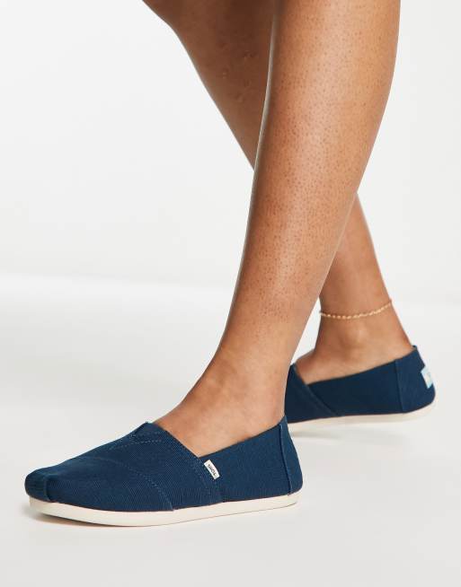 Toms Alpargata Blaue Espadrilles ASOS