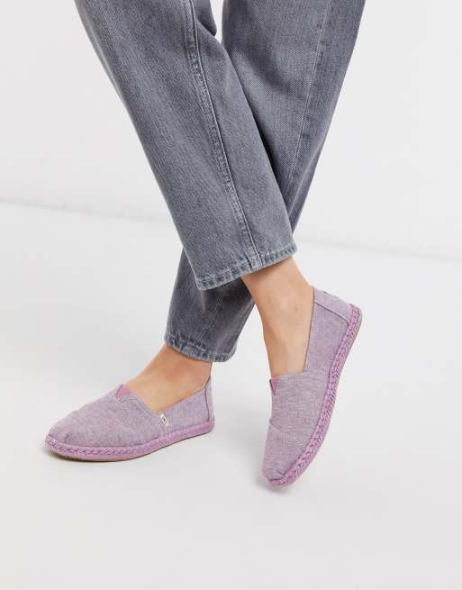 TOMS chambray espadrille in FaoswalimShops