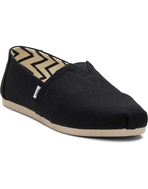 Toms Alpargata classic in black - view 1