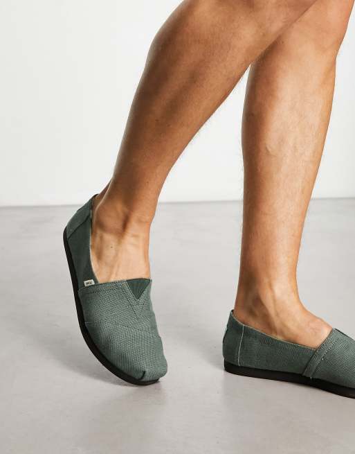 Toms - Alpargata - Espadrilles color oliva