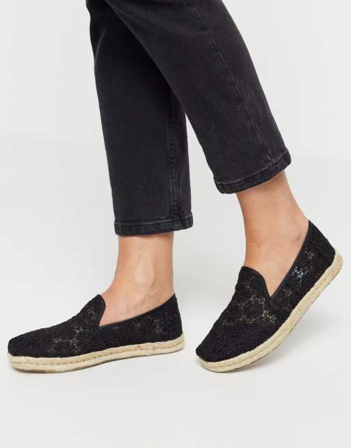 Toms lace espadrilles sale