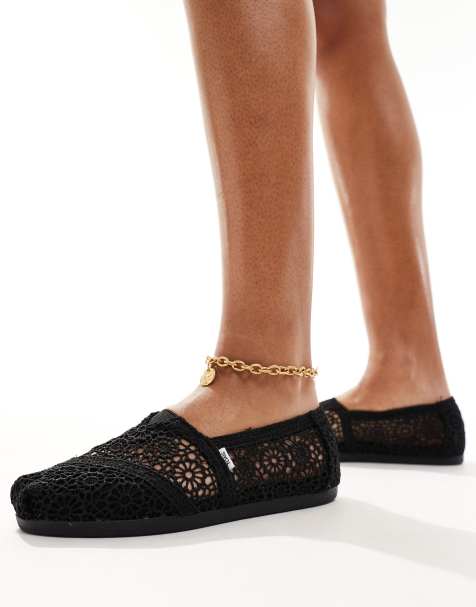 Toms Alpargata espadrilles in black - view 1