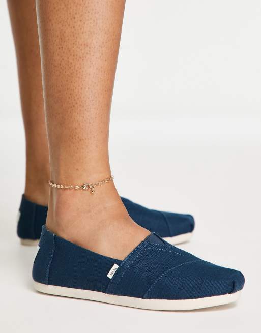 TOMS - Alpargata - Espadrilles in blauw