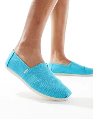 Toms Alpargata Espadrilles In Blue