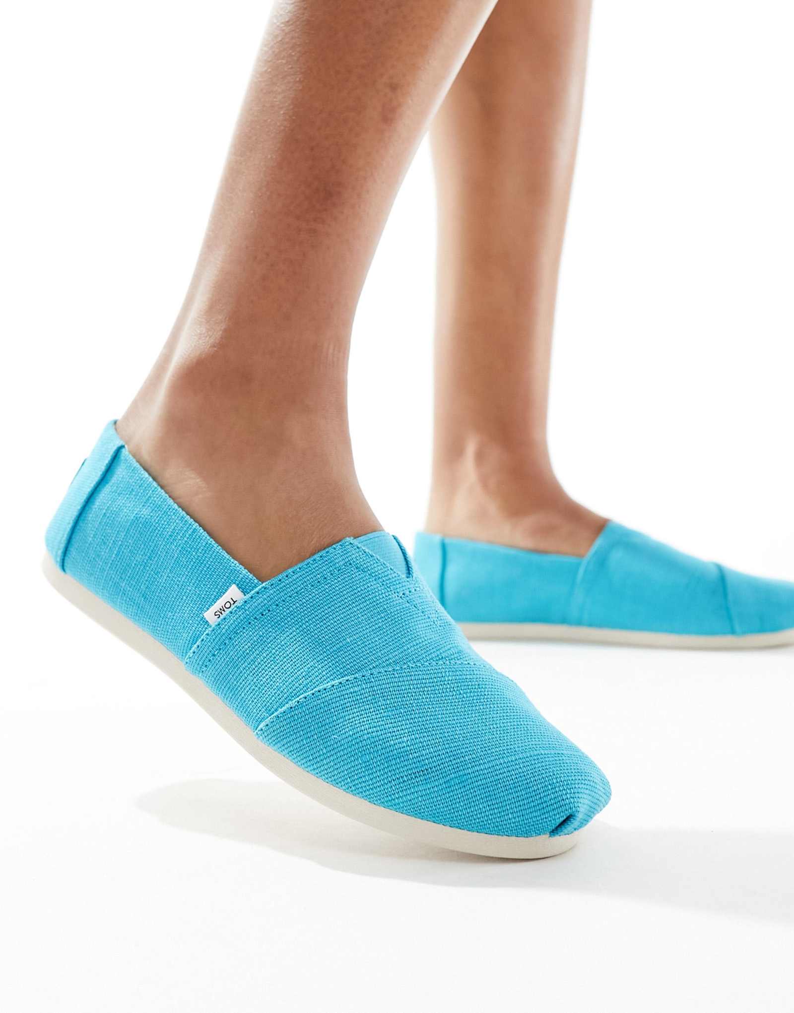 Эспадрильи TOMS Alpargata синего цвета