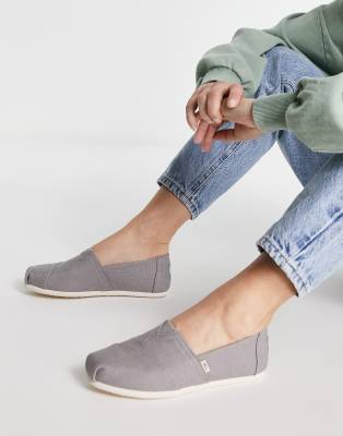 Toms - Alpargata - Espadrilles in Grau