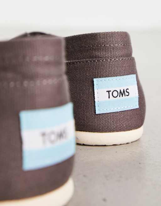 Toms Alpargata espadrilles in grey, 3 of 4
