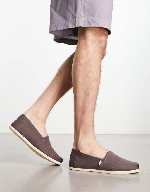 Toms classic hot sale espadrille slip on