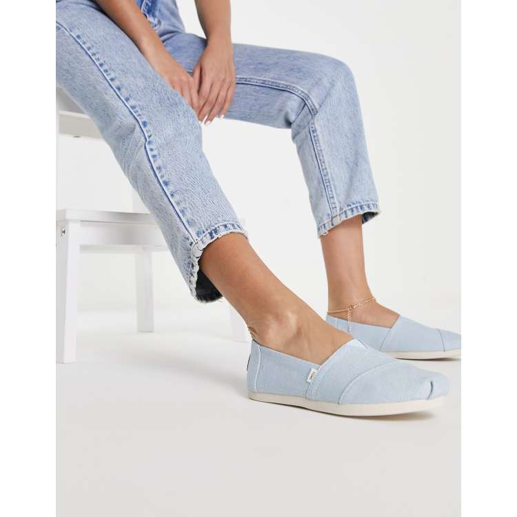 Blue hot sale toms jeans