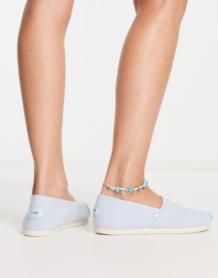 Toms Toms alpargata espadrilles in light blue