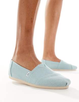 toms alpargata blue