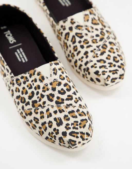 Leopard print best sale toms shoes