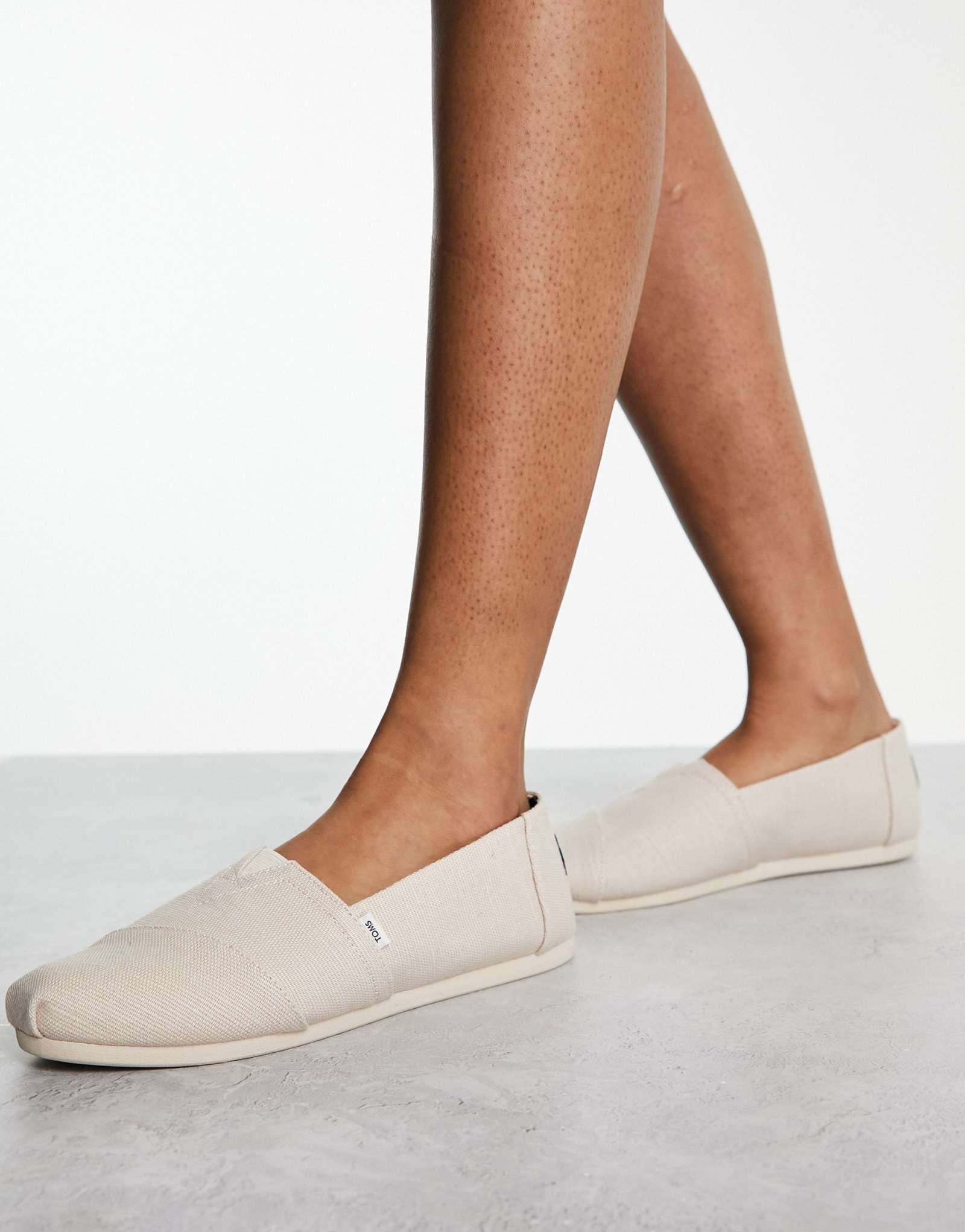 Эспадрильи TOMS alpargata из натурального