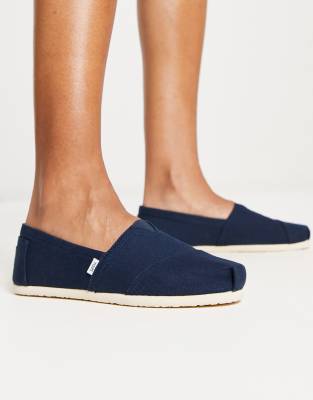 Toms Alpargata Espadrilles In Blue