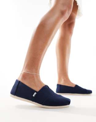 Toms Alpargata espadrilles in navy