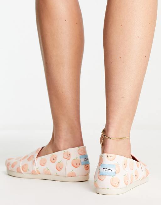 Peach espadrilles sale