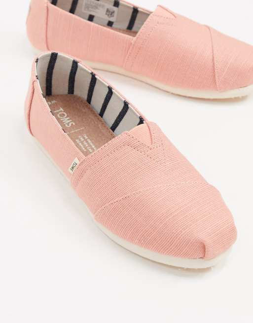 TOMS alpargata espadrilles in pink | ASOS