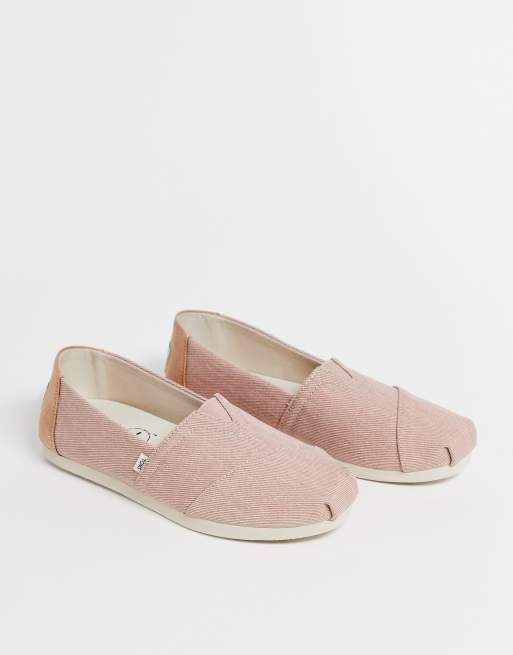 Toms alpargata espadrilles in pink