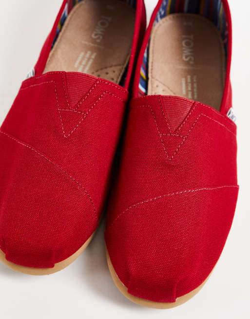 Red 2024 toms womens