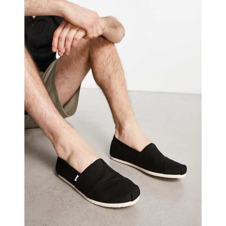 TOMS Alpargata Espadrilles in Schwarz ASOS