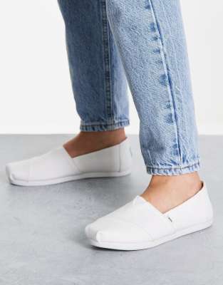 Toms Alpargata espadrilles in white - ASOS Price Checker