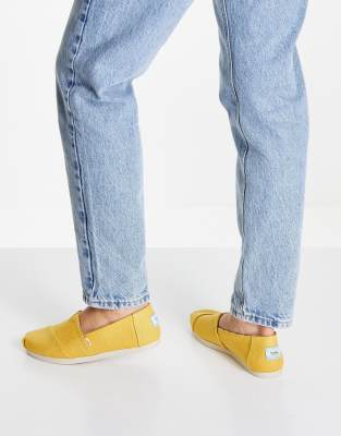 toms yellow sandals