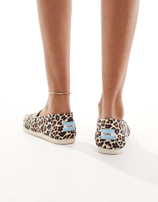 TOMS Alpargata Espadrilles mit Leopardenmuster