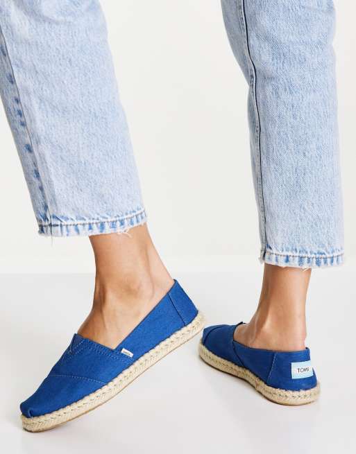 Toms - Alpargata - Espadrilles ornées de corde - Indigo
