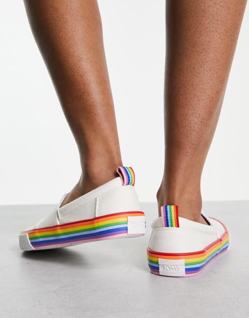 Vans shoes rainbow on sale sole