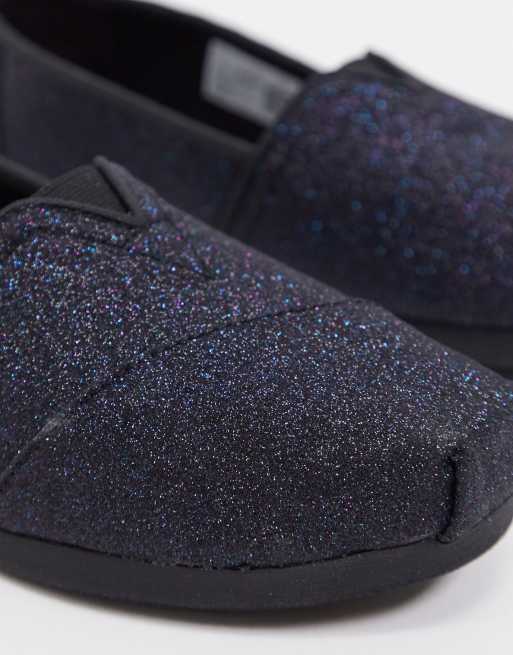 Toms hot sale shimmer shoes