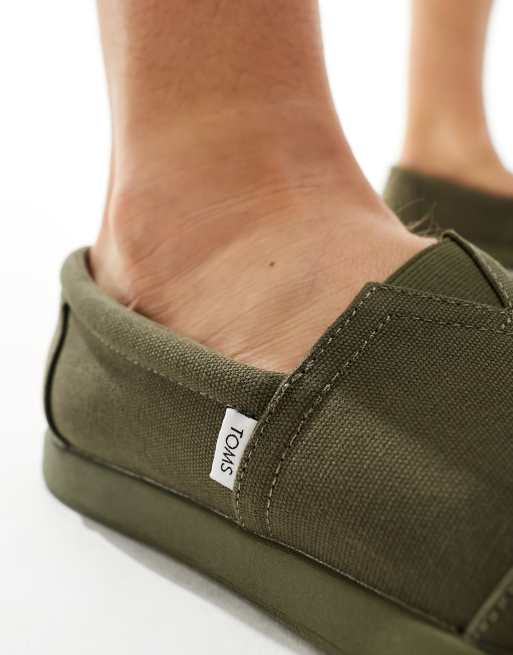 Green on sale toms shoes